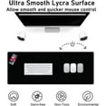 thumbnail image 2 of Desk Pad Protector,Mouse Pad with Non-Slip Rubber Base,Textured & Waterproof Mousepad with Stitched Edges,Large Desk mats for Computers,Laptop,Gaming,Office & Home,31.5 x 11.8 in,Black, 2 of 6