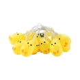 thumbnail image 2 of Tdxkok Colorful Little Yellow Chicken Light String Animals Light String Easter Lights Cartoons Little Egg Pendant Easter Decoration Easter Decorations, 2 of 7