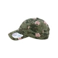thumbnail image 3 of Infinity Her HATTIE Women's Garment-Washed Fashion Print Cap-FLORAL CAMO, 3 of 4