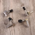 thumbnail image 3 of Shisuyan 4pcs 2R2L Ukulele Keys Tuning Pegs Machine Heads Tuners for Ukulele 4 String Guitar with Black Button, 3 of 7