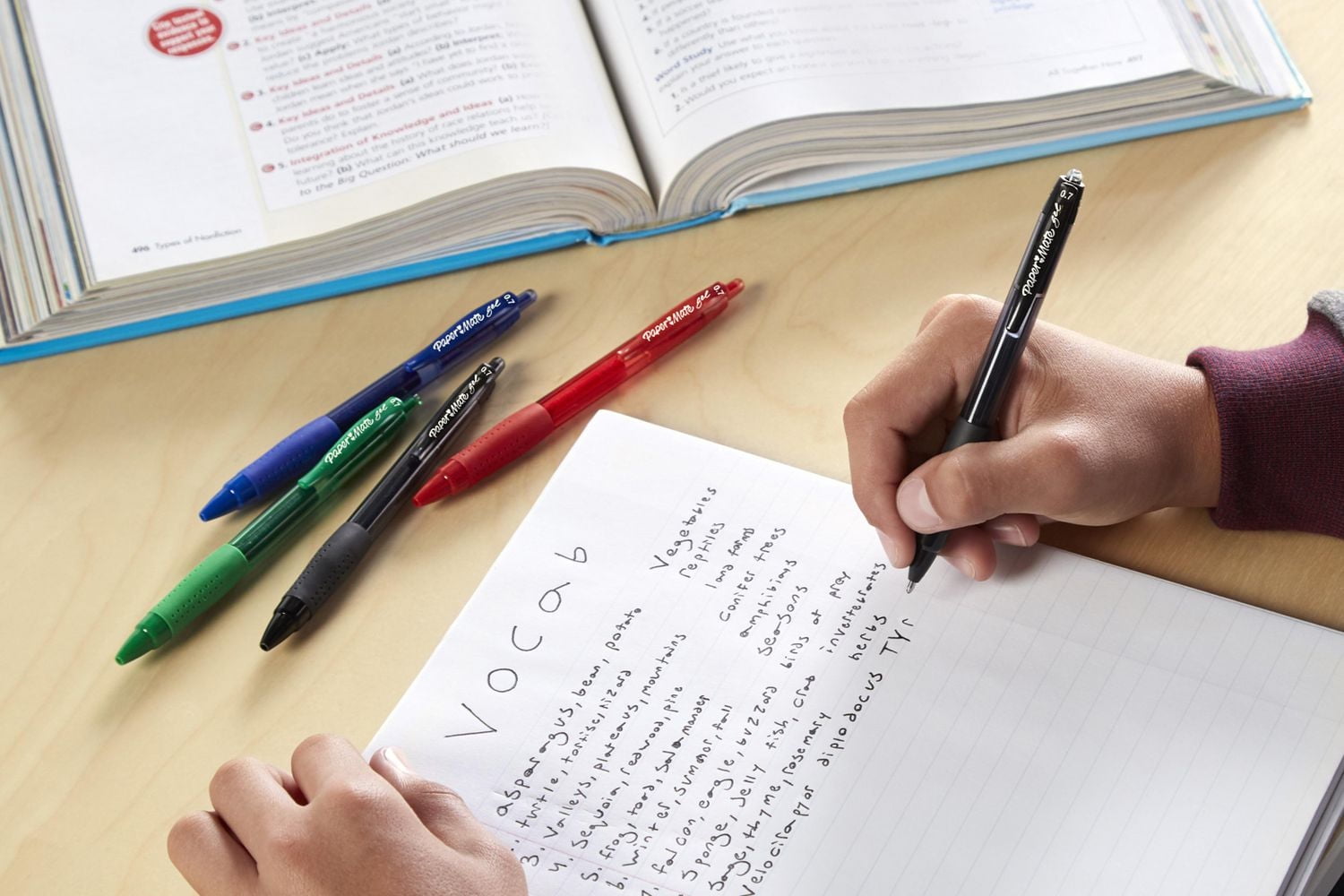 Paper Mate Medium Point 0.7 mm Assorted Gel Pens