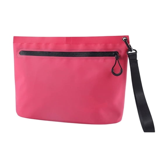 Beach Essentials Beach Bag Waterproof Bag Zipper Storage Waterproof Swimming Bag Outdoor Travel Diving Beach Grooming Bag Outdoor Travel