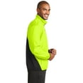thumbnail image 3 of Port Authority Zephyr Reflective Hit Full Zip Jacket-2XL (Safety Yellow/ Deep Black), 3 of 6