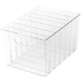 thumbnail image 1 of Organizador de ropa para armario, plástico, transparente, 7 rejillas, cajón para sujetador, divisor, caja para vaqueros, 1 of 7