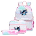 thumbnail image 1 of 3Pcs/Set Lilo Stitch Backpack Colorful Bag Boys Girls School bags Teenager Student with Lunch Bag Travel Mochilas, 1 of 4