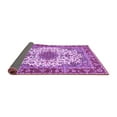 thumbnail image 2 of Ahgly Company Indoor Square Persian Purple Traditional Area Rugs, 6' Square, 2 of 4