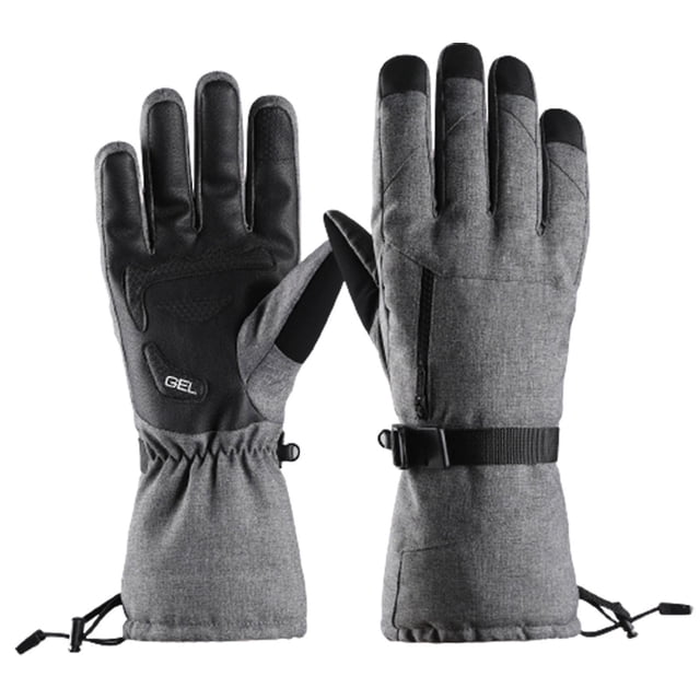 M Azul 1 par de guantes de pantalla de nieve de esquí de invierno para hombres y mujeres