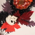 thumbnail image 4 of Halloween Hoja De Arce Artificial Guirnalda De Calabaza Puerta Colgando Decoración De Halloween matsuzay HA042640-02, 4 of 6