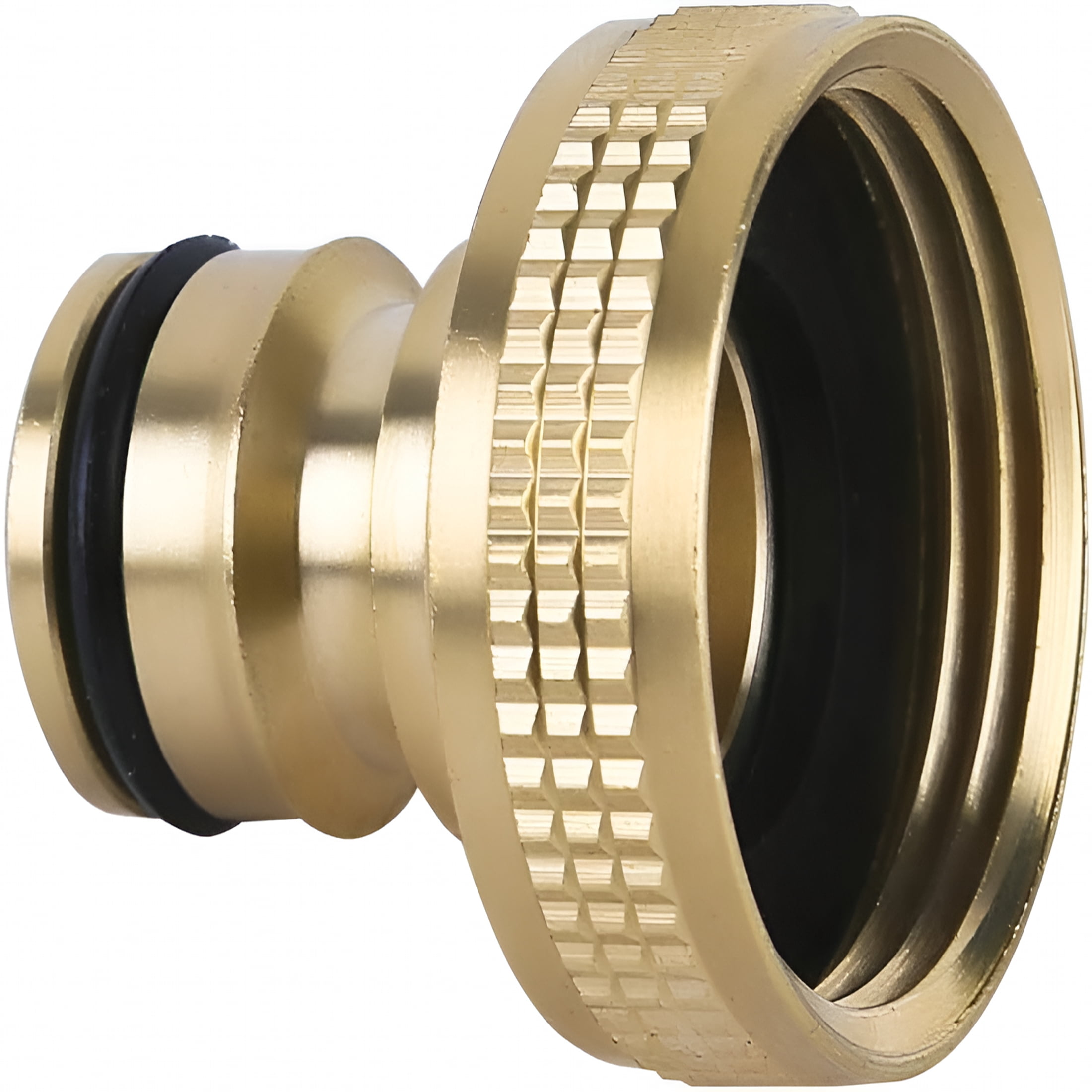ZHZFKQ Male Garden Hose Quick Connect Solid Brass Quick Connector Garden Hose Fitting Water Hose Connectors 3/4 inch GHT (4 Female+ 4Male)