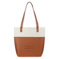 thumbnail image 1 of Strength & Dignity Fashion Totebag, Tan & Brown, 1 of 1