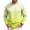 Yellow, variant on GrmtClth Golf Shirts For Men Trendy Two Tone Gradient Crewneck Long Sleeve Shirts Relaxed Fit Lightweight Autumn Outdoor Athletic Tops Purple S