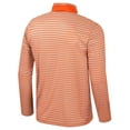 thumbnail image 3 of Men's Colosseum Orange Oregon State Beavers Striped Quarter-Zip Top, 3 of 3