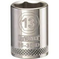 thumbnail image 1 of STANLEY 227739 13mm 6 Point Socket 0.37 in Drive Multicolour, 1 of 1