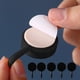 thumbnail image 5 of Paquetes de 5 ganchos adhesivos fuertes para baño y cocina - No hay taladros colgados sin daños para toallas, cubiertos y batas con giro 360 grados, 5 of 6