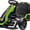Green, variant on K61 Go Kart Electric Drift Kart with Length Adjustable Seat, 24V Outdoor Ride on Toy with 4 Speed Mode, RC Car for Kids 6-12 Years Old, Fast 300W Motor, 8.5 MPH, Bluetooth