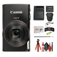 thumbnail image 1 of Canon IXY 650 HS Digital Camera 12x Zoom Black Bundle 64GB Kit (International Model), 1 of 8