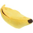 thumbnail image 4 of Cojín para mascotas desmontable en forma de plátano perro cachorro gato cama suave y cálida casa nido tamaño M (amarillo), 4 of 5