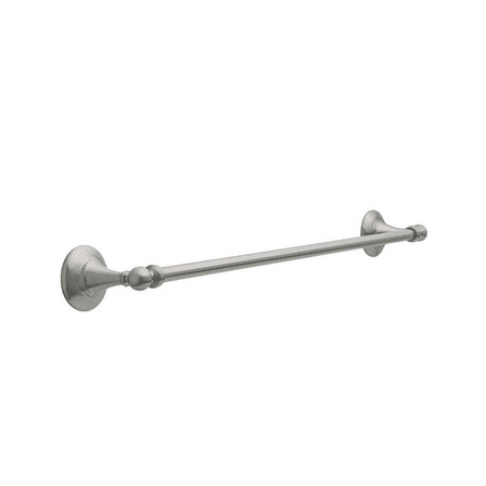 DELTA GRE18-BN Greenwich II Bath Hardware 18" Towel Bar Satin Nickel