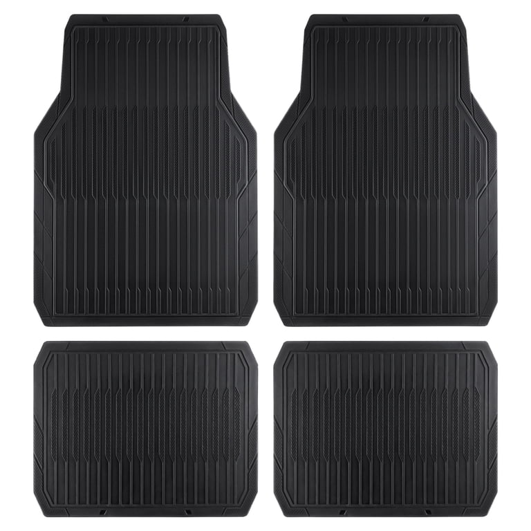 CAR GRAND Rubber Floor Mats, All-Season Waterproof Set photo 1