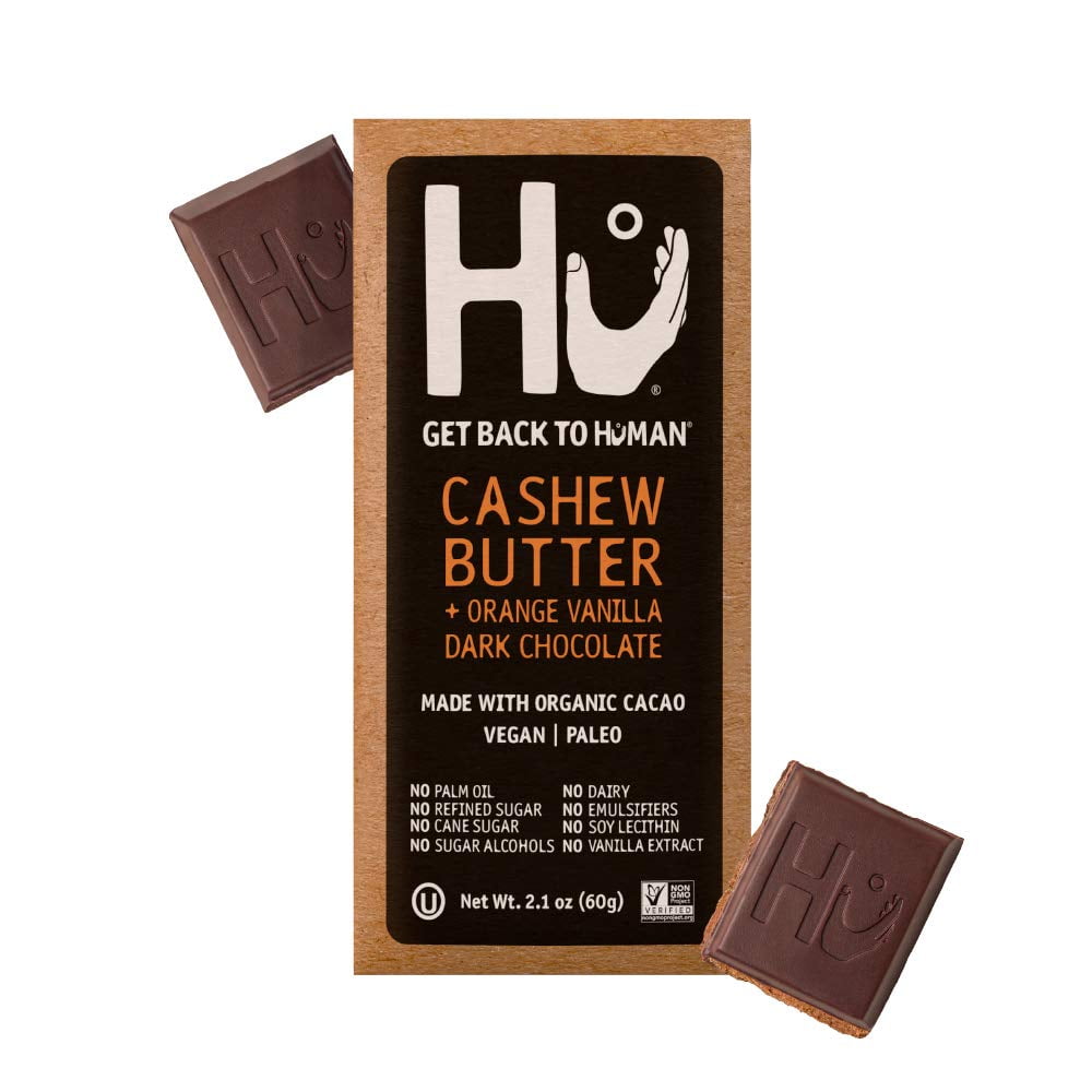 (12 Pack) Hu Kosher Orange Vanilla Dark Chocolate Candy 2.1 Oz