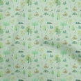 thumbnail image 1 of oneOone Tissu Jersey Coton Vert Menthe Matériel de Robe Automne Tissu Imprimé Tissu au Mètre 58 Pouces de Large, 1 of 4