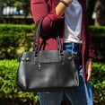 thumbnail image 4 of Bolsa Tote Camille, Bolsa de Mano, Asas Largas negro Tote, 4 of 10