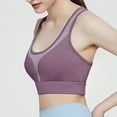 thumbnail image 6 of Everyday Bras for Women Work Out Attire for Women Profit Seamless Sports Bra Sports Bra Cups Athletic Clothes Workout Tops for Women Pack Athletic Wear for Women Yoga Sports Bras for Women Wine XL, 6 of 6