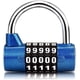 thumbnail image 1 of 5 Digit Combination Padlock, Gym Padlock, Can be Reset Combination Locks, for School, Gym & Sports Locker, Case, Toolbox, Fence, 1 of 5