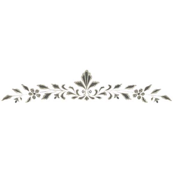 Floral Scroll Wall Stencil SKU 2760 by Designer Stencils