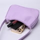 thumbnail image 3 of Bolso Pequeño PU Con Cadena Mariposa Y para Mujer 5 Uds. Color Morado, 3 of 9