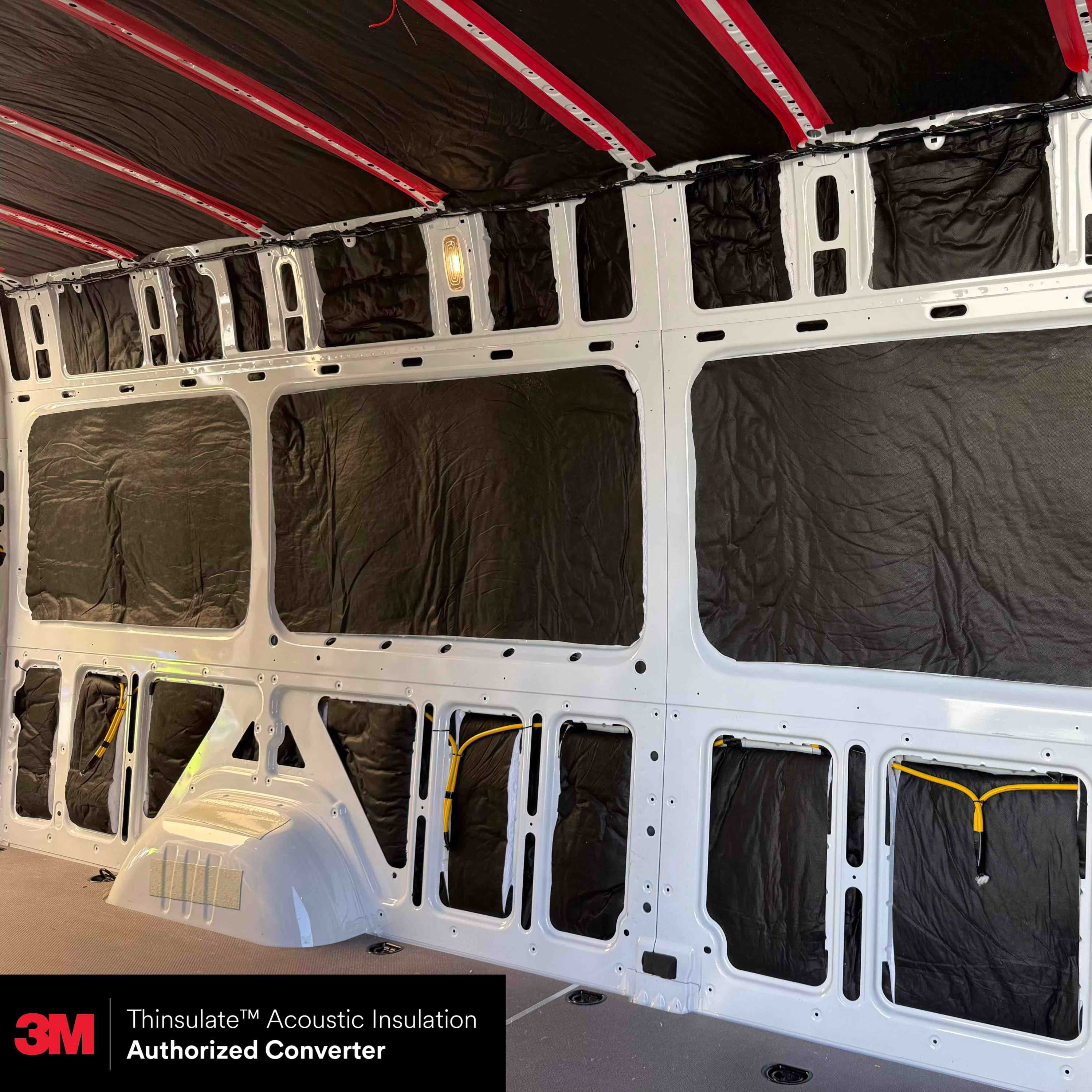 3M Thinsulate SM600L Automotive Camper Van Acoustic Sound Deadener Audio Noise Dampening Insulation 60 Inch x 120 Inch (5 Feet x 10 Linear Feet)