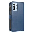thumbnail image 3 of Funda tipo cartera de PU para Samsung A72 4G 5G con cordón, ranura para múltiples tarjetas, protección total, estilo retro, PU+TPU, 3 of 5