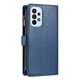 thumbnail image 3 of Funda tipo cartera de PU para Samsung A72 4G 5G con cordón, ranura para múltiples tarjetas, protección total, estilo retro, PU+TPU, 3 of 5