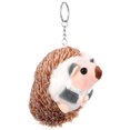 thumbnail image 1 of Hedgehog Keychain Plush Animal Pendant Keychain Lovely Keyring Key Holder Adorable Charm Ornament, 1 of 8
