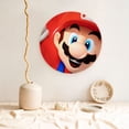 thumbnail image 2 of Lsque Mario Pattern Ceramic Decorative Plate Decorative Plates with Display Stand Personalized Porcelain Plate Ceramic Ornaments for Wall Hanging Decoration-6in, 2 of 6