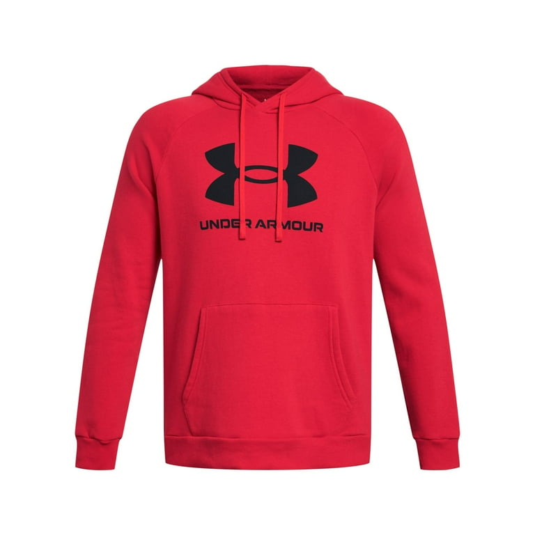 Men's Under Armour Rival Fleece Logo Hoodie Color: Tech Blue Size - Main Image