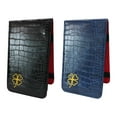 thumbnail image 1 of 2 fundas para libros de yardas, tarjetas de puntuación de golf, cartera con bandas elásticas, con lazo para lápices, soporte para tarjeta de puntuació Zulema Titular de la tarjeta de puntuación de golf, 1 of 8