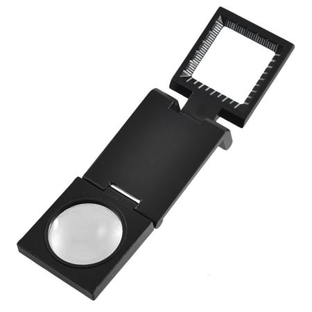 Unique Bargains Unique Bargains Metal Frame Foldable Standing Design Jewelry Loupes 10X Magnifier