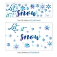 thumbnail image 4 of Bewildely Adhesivo de pared moderno, calcomanía de copo de nieve de PVC, papel tapiz decorativo, pegatinas de dormitorio personalizadas para el Decoración del hogar, 4 of 6