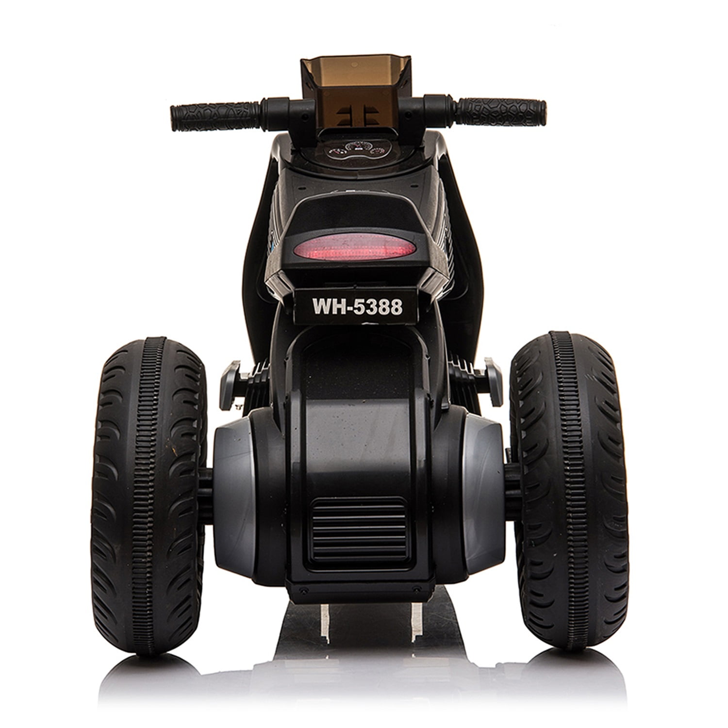 CIPACHO 6V Kids Ride on Motorcycle, 3 Wheel Trike Motorcycle, Electric Ride on Toys with Music, Story Playing, Black CIPACHO 6V Kids Ride on Motorcycle, 3 Wheel Trike Motorcycle, Electric Ride on Toys with Music, Story Playing, Black
