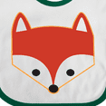 thumbnail image 4 of Inktastic Fox Woodland Animals Boys or Girls Baby Bib, 4 of 4