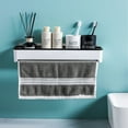 thumbnail image 3 of Space-saving Wall Mountable Pegboard Bins, Parts Storage Box For Organizing Hardware Attachments, Ideal For Smooth Surfaces Like Tile, Marble And Glass, Magnetic Design For Easy Installation, 3 of 6