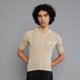 thumbnail image 2 of Maillot de ciclismo de manga corta de color beige de primera calidad para equipos profesionales, corte de carrera, ropa ligera para verano, ropa de ciclismo, camisetas, 2 of 5