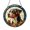Acrylic 3.5 Inch, variant on Canine Portrait Stained Glass Suncatcher Decorative Window Hanging Elegant Dog Lover Home Accent