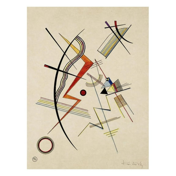 Global Gallery's 'Untitled' By Wassily Kandinsky Unframed Giclee on Paper Print