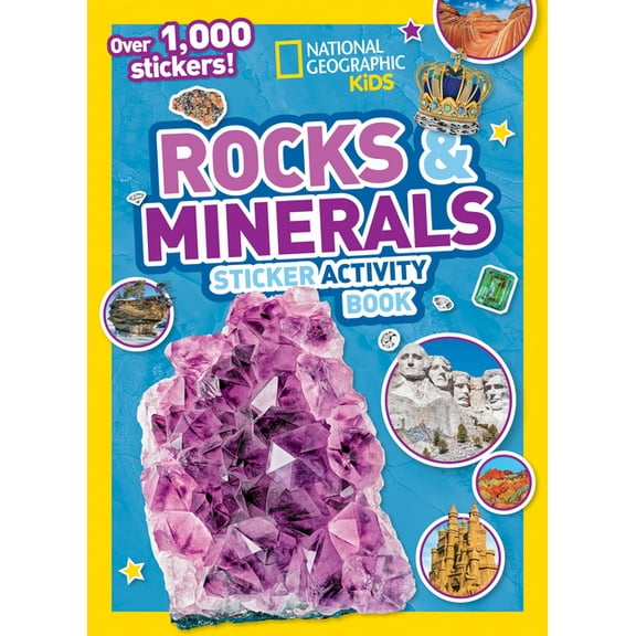 Rocks and Minerals Sticker Activity Book