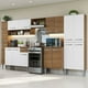 thumbnail image 2 of Cocina Integral Completa 325cm Emilly Madesa - Marrón/Blanco, 2 of 8