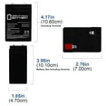 thumbnail image 2 of 6V 4.5Ah Battery Life Line H102 HC102, 2 of 6