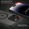 thumbnail image 4 of DUEDUE iPhone 14 Pro Case 6.1 Inch Compatible with Mag-Safe,Magnetic Matte Slim Shockproof Cover Case for iPhone 14 Pro,Black, 4 of 7