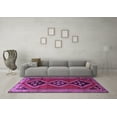 thumbnail image 3 of Ahgly Company Indoor Rectangle Persian Purple Traditional Area Rugs, 7' x 10', 3 of 4